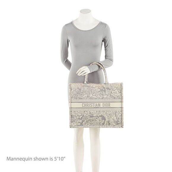 Dior Toile De Jouy Large Book Tote - Picture 5 of 12